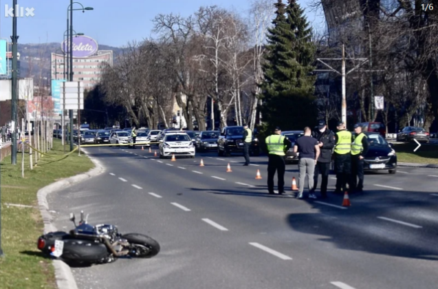Pročitajte više o članku Sarajevo: Saobraćajna nesreća na Socijalnom, povrijeđen motociklista