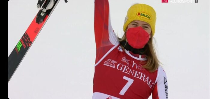 Pročitajte više o članku Katharina Liensberger osvojila prvu pobjedu u Svjetskom kupu u karijeri
