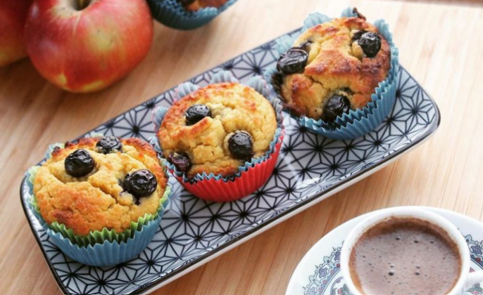 Pročitajte više o članku Muffini od jabuke i kokosovog brašna