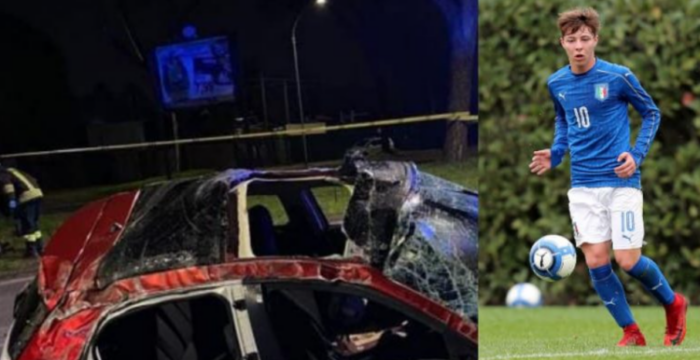 Pročitajte više o članku Mladi nogometaš Lazija Daniel Guerini smrtno stradao u saobraćajnoj nesreći