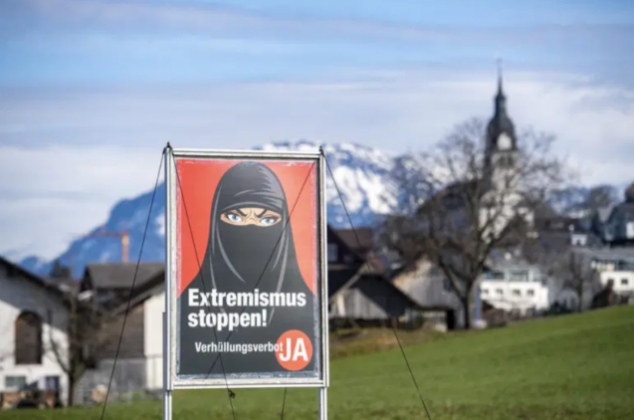 Pročitajte više o članku Švicarci na putu da izglasaju zabranu pokrivanja lica