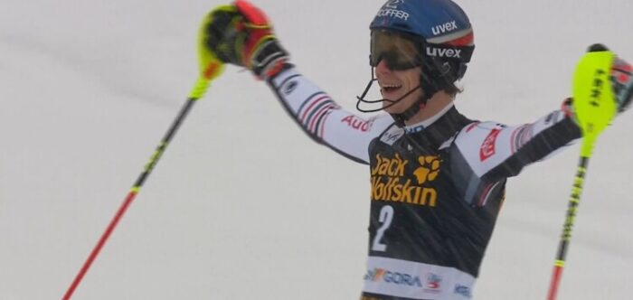 Pročitajte više o članku Danas su Francuzi osvojili dvostruku pobjedu u slalomu  u Kranjskoj Gori
