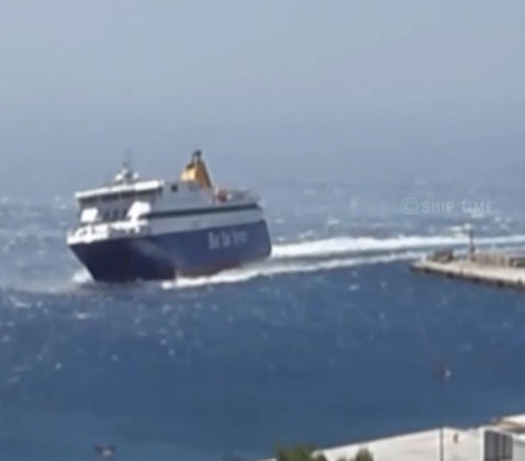 Pročitajte više o članku Zastrašujuča snaga vjetra: Brod nosio kao igračku VIDEO
