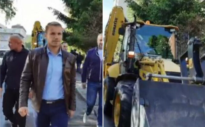 Pročitajte više o članku Stanivuković parkirao bagere pored “Kajaka” kako ne bi mogli raditi uprkos odluci inspekcije VIDEO