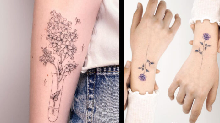 Pročitajte više o članku Delikatne floralne tetovaže – ženstvenost i tetoviranje mogu ići ruku pod ruku