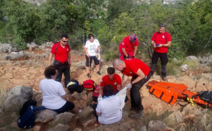 Dežurni tim pružio pomoć M. G. i transportirao je do Malteške ambulante