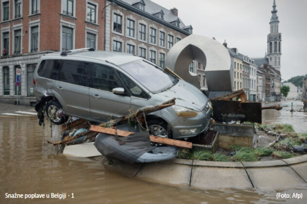 Snažne poplave u Belgiji - 1