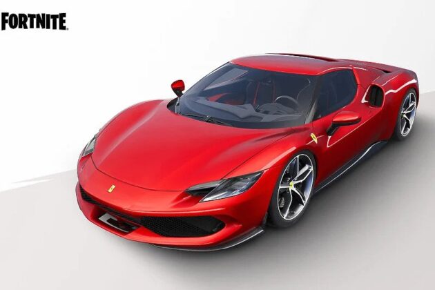Pročitajte više o članku Fortnite dobio licencirani Ferrarijev automobil!