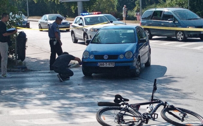 Pročitajte više o članku Biciklista teže povrijeđen u saobraćajnoj nesreći u Zenici