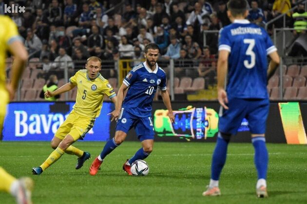 Pročitajte više o članku Pjanić najbolje ocijenjen igrač BiH na meču protiv Kazahstana, Šehić najlošiji