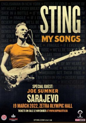 Pročitajte više o članku Planetarna muzička zvijezda Sting u martu će održati koncert u Sarajevu!