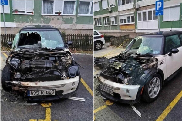 Pročitajte više o članku U Sarajevu sinoć izgorio automobil u vlasništvu savjetnika federalnog premijera Fadila Novalića