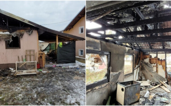 Pročitajte više o članku Porodica Abdić iz Rakovice u jutrošnjem požaru ostala bez doma