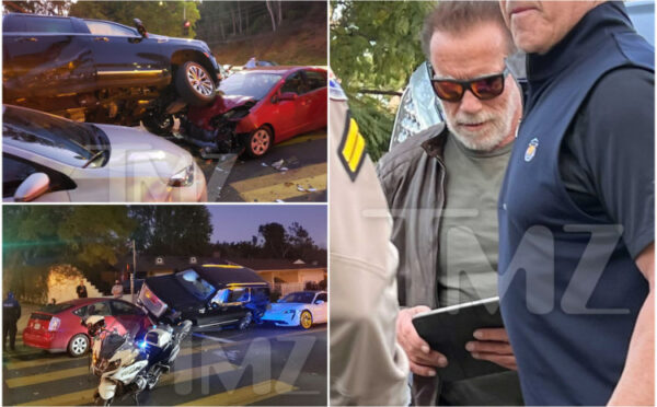 Pročitajte više o članku Arnold Švarceneger imao saobraćajnu nesreću: Šokantne fotografije sa lica mjesta