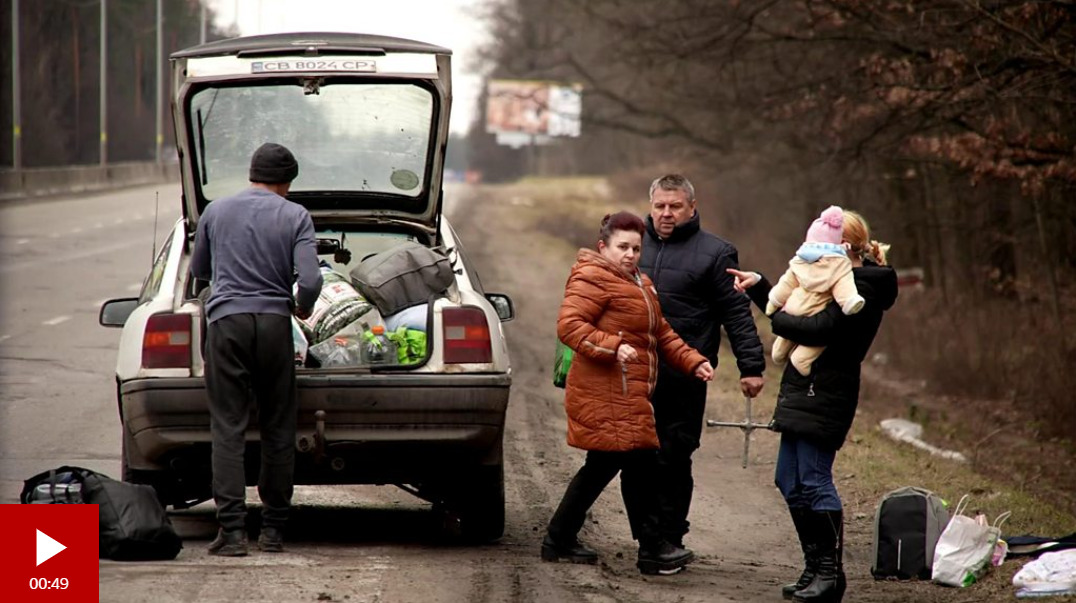 Pročitajte više o članku Ukrajina/ Automobil porodice u bekstvu se pokvario između dve vojske