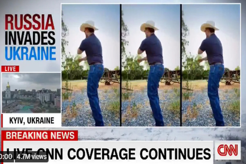 Pročitajte više o članku CNN pustio veselu reklamu tokom izvještavanja o Ukrajini, potez izazvao lavinu reakcija