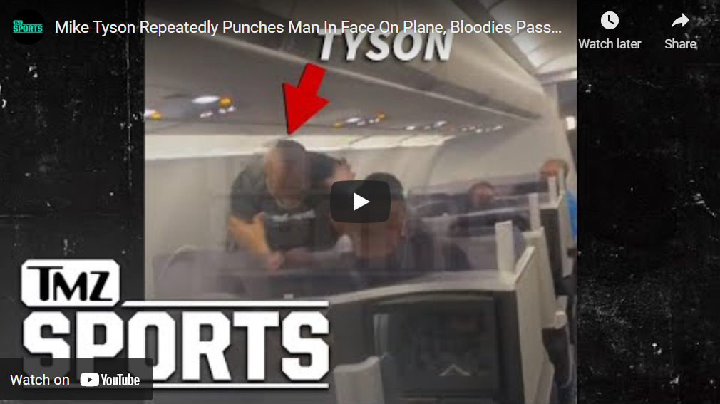 Pročitajte više o članku Majk Tajson u avionu pretukao pijanog putnika (VIDEO)