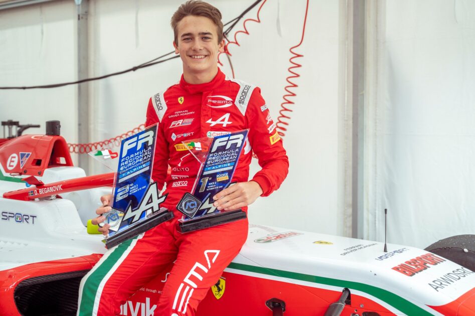 Pročitajte više o članku Bosanac Dino Beganović najtalentovaniji mladi vozač Formule u Europi