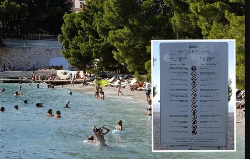 Pročitajte više o članku Na plaži u Makarskoj zabranjen unos sendviča, sokova…