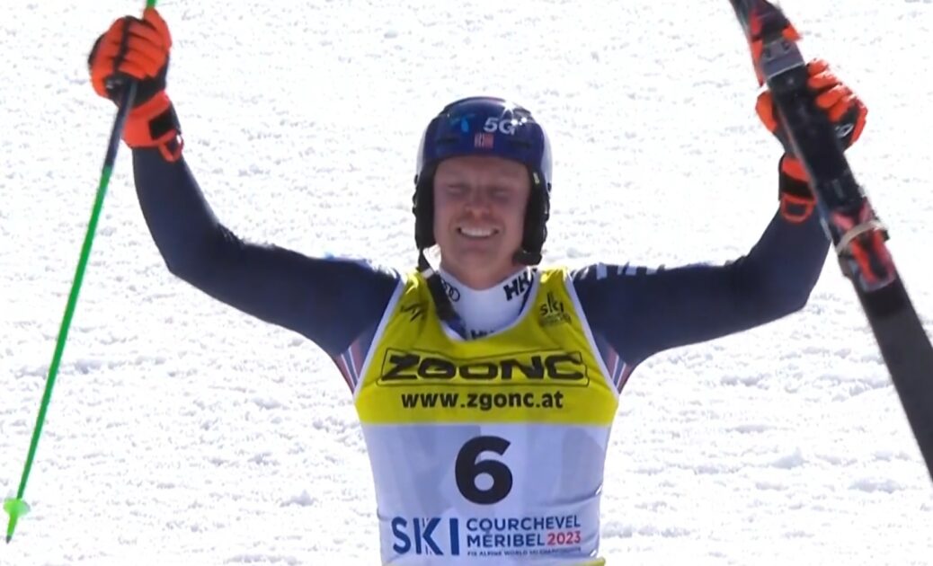 Pročitajte više o članku <strong>Henrik Kristoffersen je osvojio zlatnu medalju u slalomu u Courchevelu</strong>