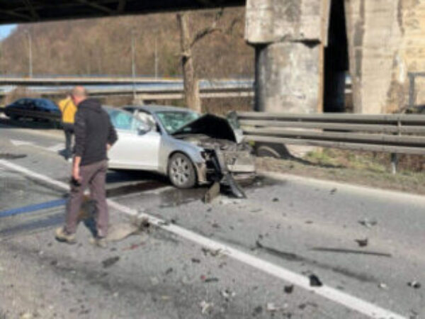 uništen Audi Lašvanska petlja