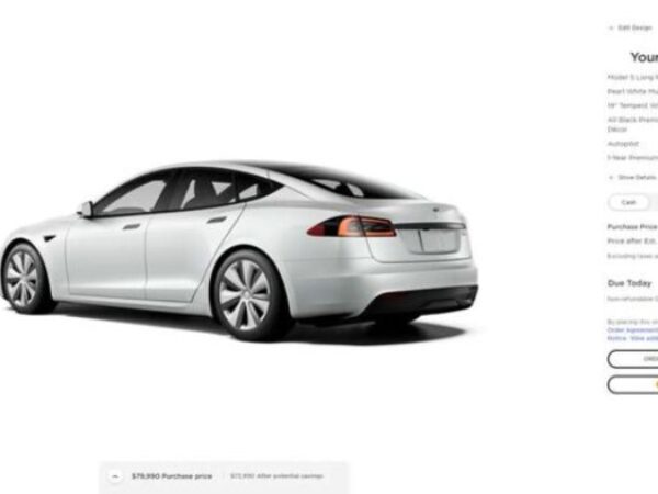 © Screenshot: Tesla.com