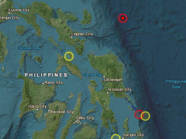 PHILIPPINE ISLANDS REGION Magnitude 6.2
