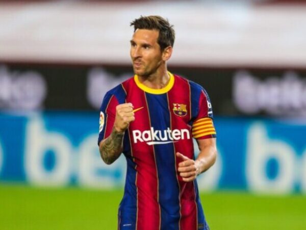 Lionel Messi na terenu