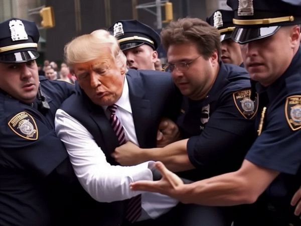 Lažne slike hapšenja Trumpa postale viralne