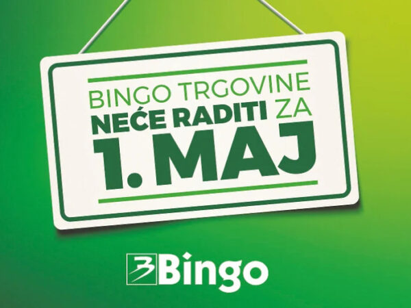 Bingo ne radi za 1. maj