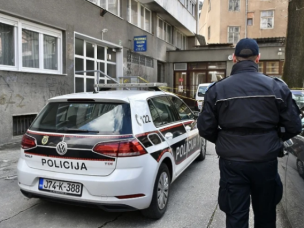 Policija uviđaj na Skenderiji
