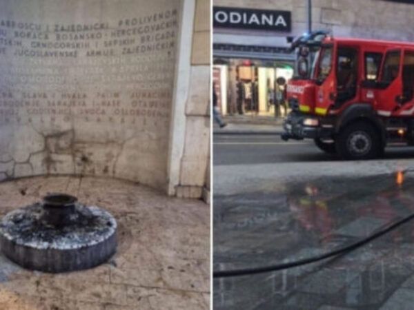 Novi vandalizam usred Sarajeva: Vječna vatra ponovo ne gori!