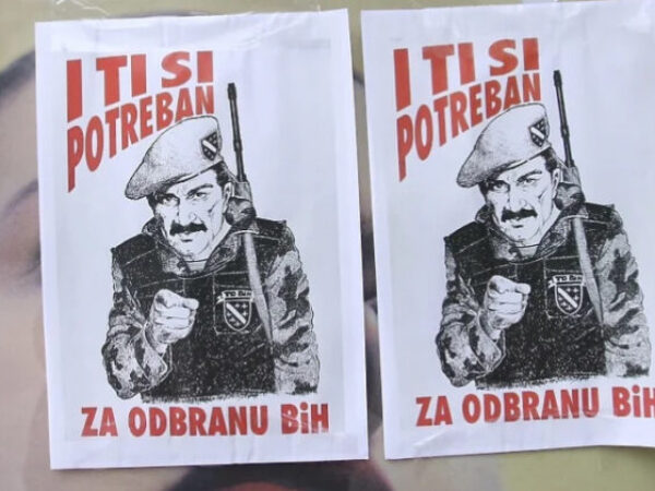 Sarajevo: Osvanuli plakati s natpisom "I ti si potreban za odbranu BiH"