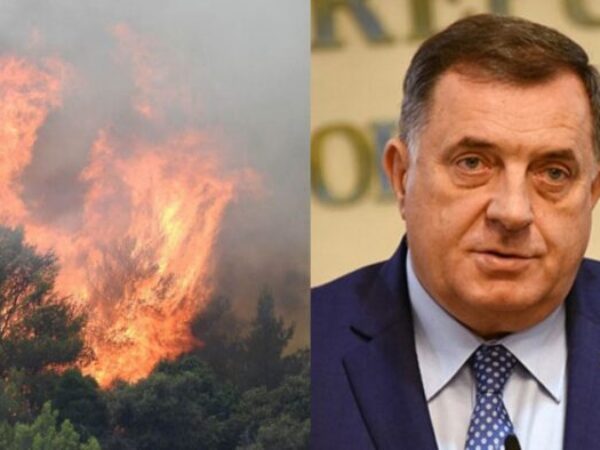 Vatrena stihija kod Neuma: Dodik odbio dati saglasnost za pomoć helikoptera