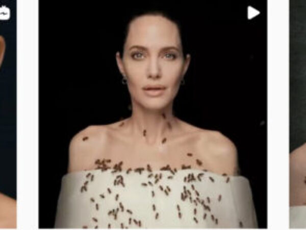 Nekoliko minuta bez ijednog uboda: Angelina Jolie pozirala prekrivena pčelama po tijelu i licu
