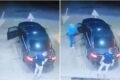 Nevjerovatan snimak pokušaja krađe automobila: Prišunjao se i ušao unutra