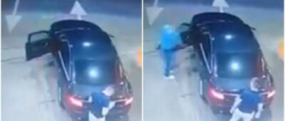 Nevjerovatan snimak pokušaja krađe automobila: Prišunjao se i ušao unutra