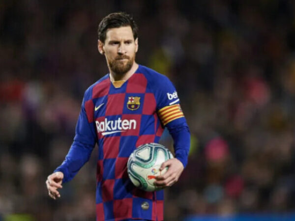 Lionel Messi na terenu