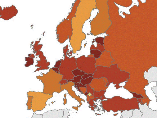 Evropa ponovo žarište korone: Austrija u lockdownu, centar kontinenta u "crvenom"