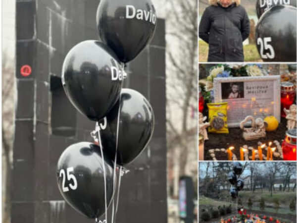 Davor donio crne balone: Pretužno obilježavanje rođendana sina Davida