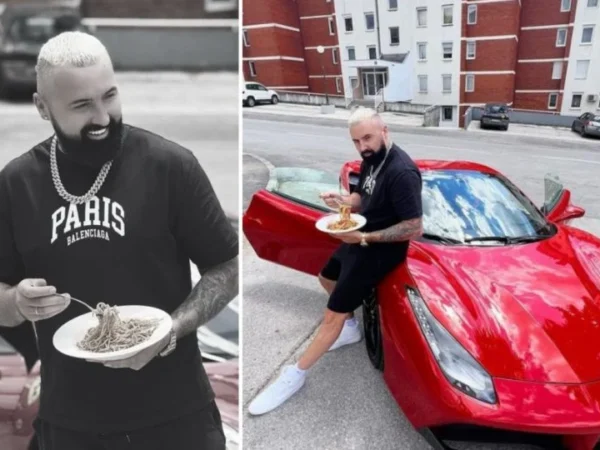 Jala Brat objavio fotografije sa svojim novim Ferrarijem dok jede špagete
