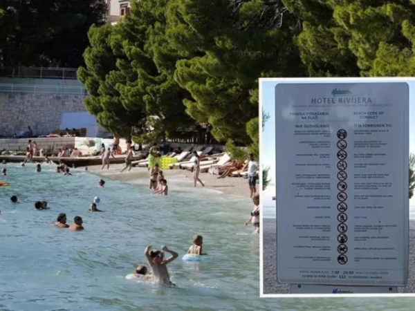 Na plaži u Makarskoj zabranjen unos sendviča, sokova...