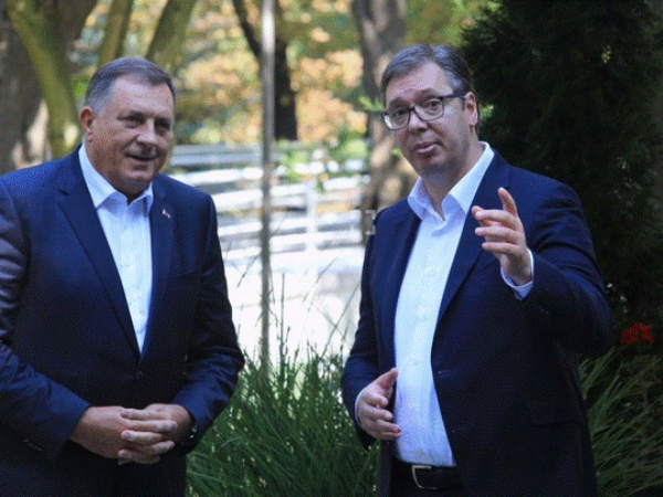 Vučić se ponovo sastao sa Dodikom: "Računali smo, jedna čašica ..."