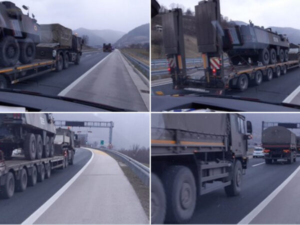 Oklopna vozila i dodatne snage EUFOR-a dolaze u BiH